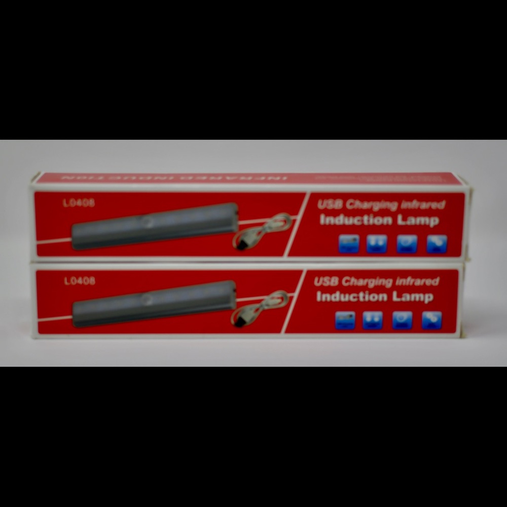 USB Charging Infrared Induction Lamp 2pk